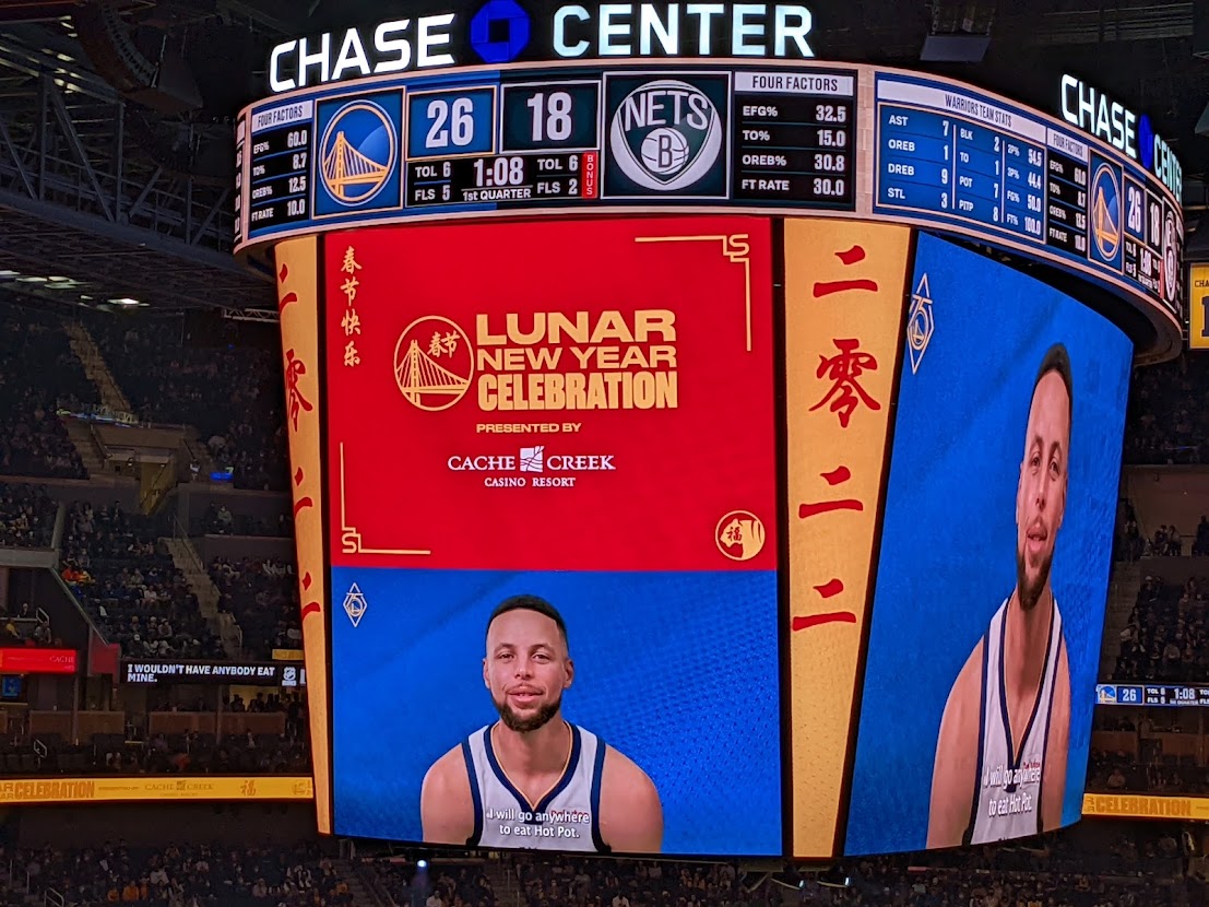 Warriors And Rockets Celebrate Chinese Lunar New Year With Sleeved